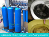 Xử lý nước lọc thô lọc tổng nguồn nước nhiễm mangan